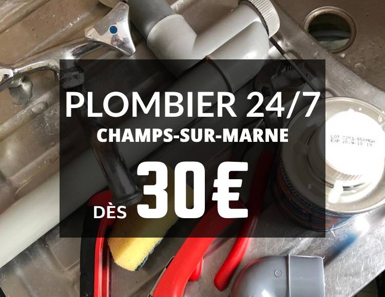 plombier Champs sur Marne